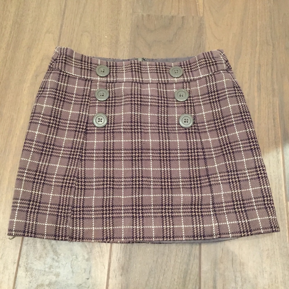 Vintage Plaid skirt